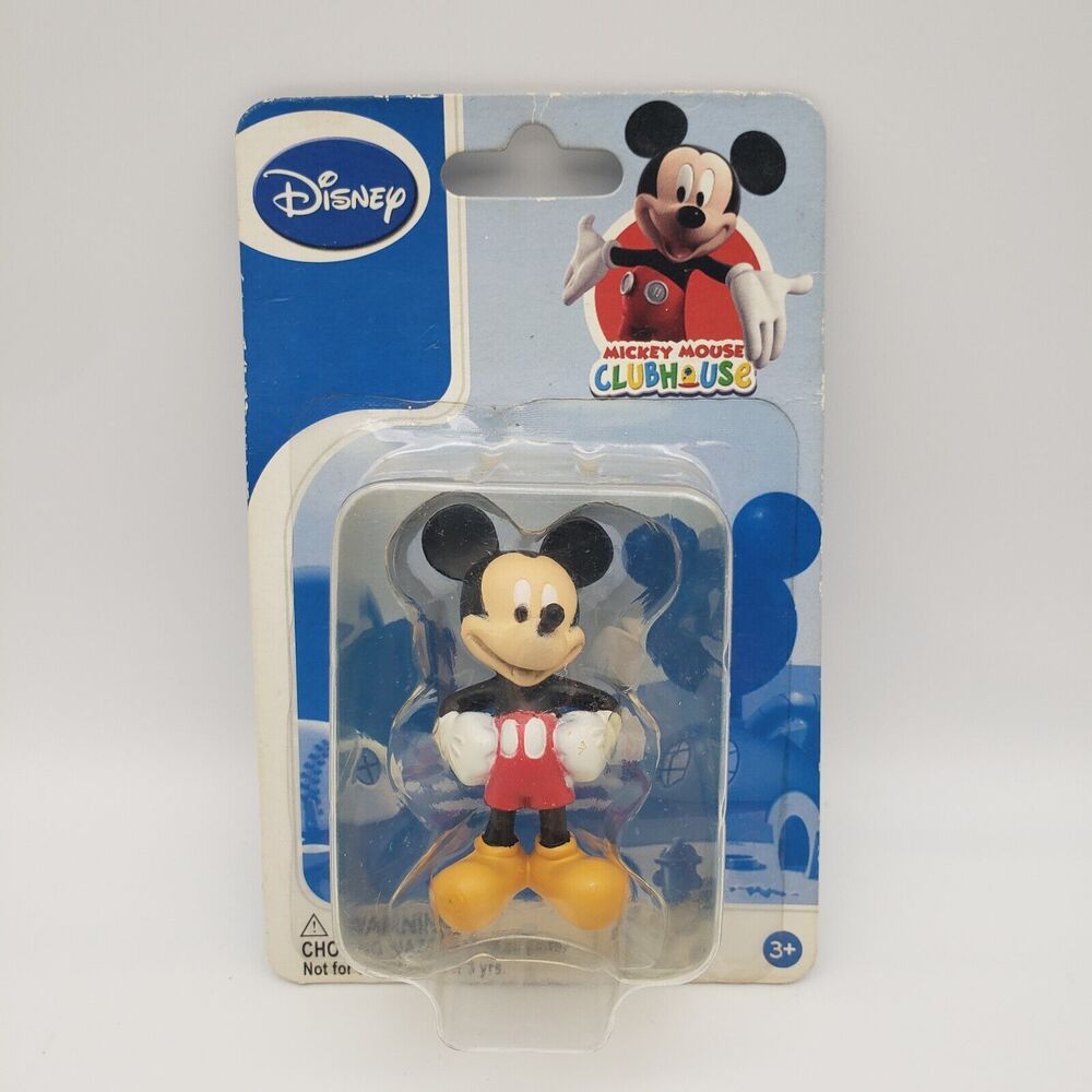 New In Box Disney Mickey Mouse Club House Figurine or Cake Topper 2.5 in